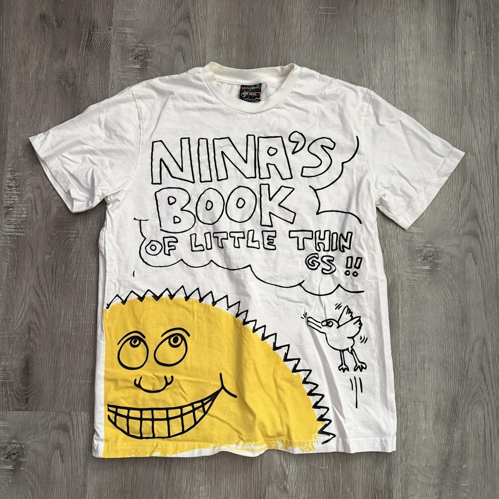 Keith Haring Shoe Palace Shirt Mens Medium White Ninas Book Of Little Things
